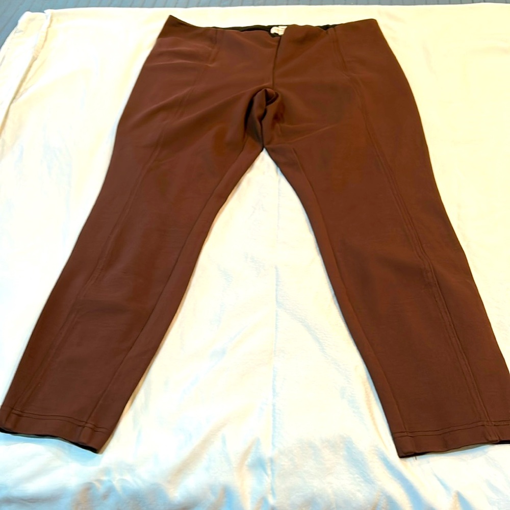 Women’s  Brown Stretch Performance Pants